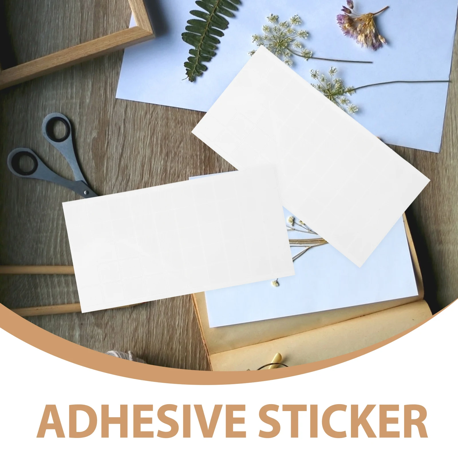 

Removable Tape Double Sided Adhesive Squares Double-sided No Trace Glue Scrapbook
