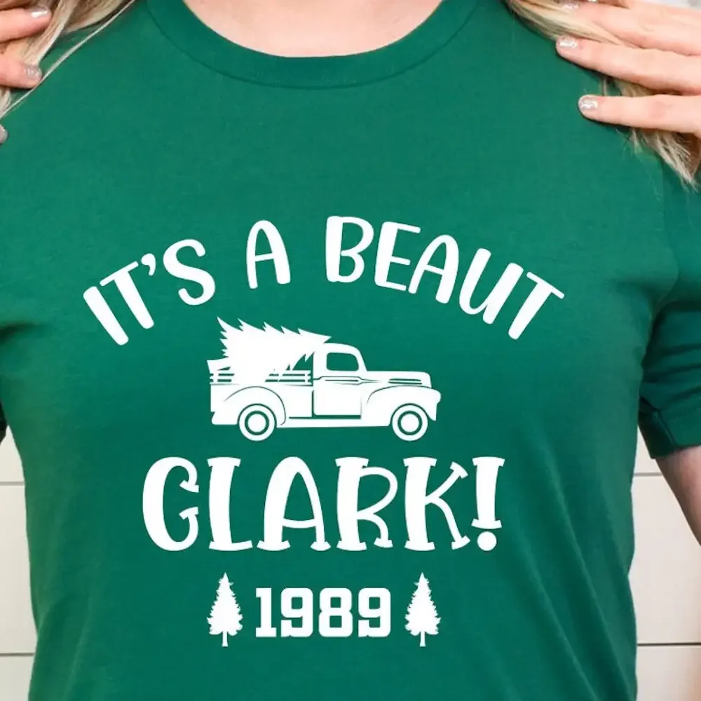 It'S A Beaut Clark Sweat T Shirt Griswold Christmas Funny Vacation Crewneck Xmas