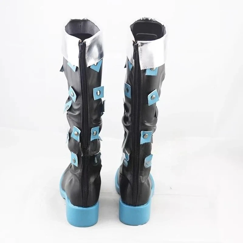 

A;3\v,7'd/Anime Game Cosplay Shoes JoJo's Bizarre Adventure Jolyne Cujoh Boots Halloween Costume Accessories Props Mc;4'b,7'm\1/