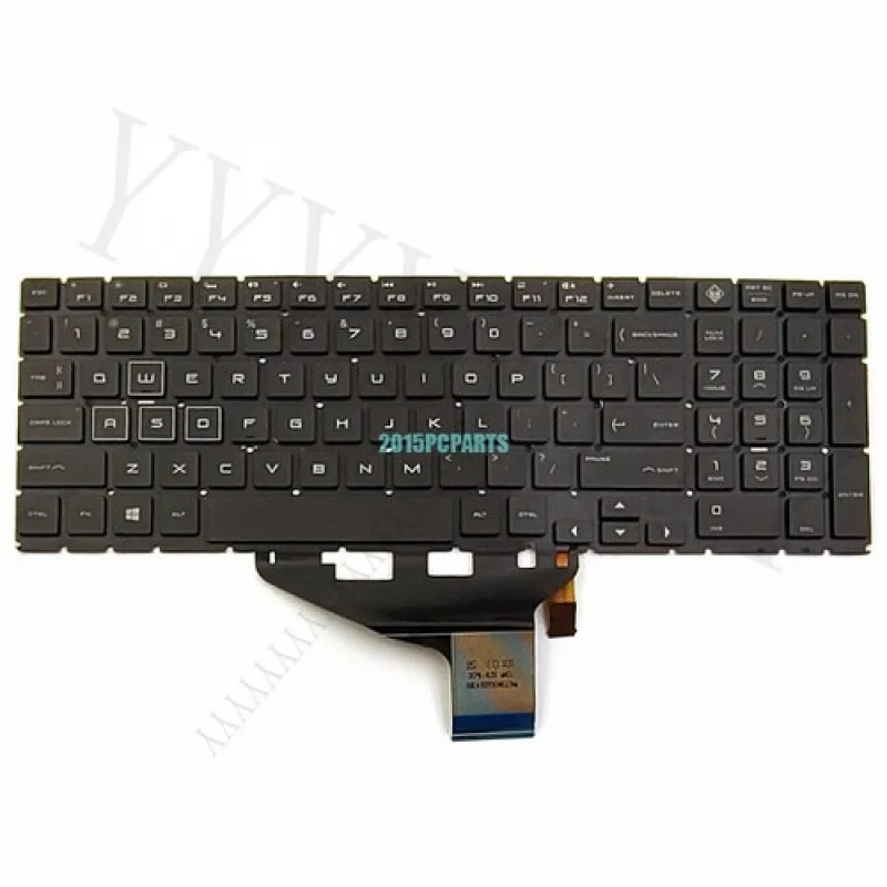 Y+New  for HP Omen 15-DC1058WM 15-DC1069WM 15-DC1088WM Keyboard RGB Backlit US