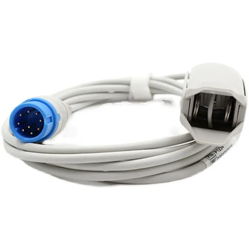 Adult Finger Clip SpO2 Sensor Compatible A8 Q5 A9 V6 8000 Patient Monitor, Encrypted Oxygen Probe