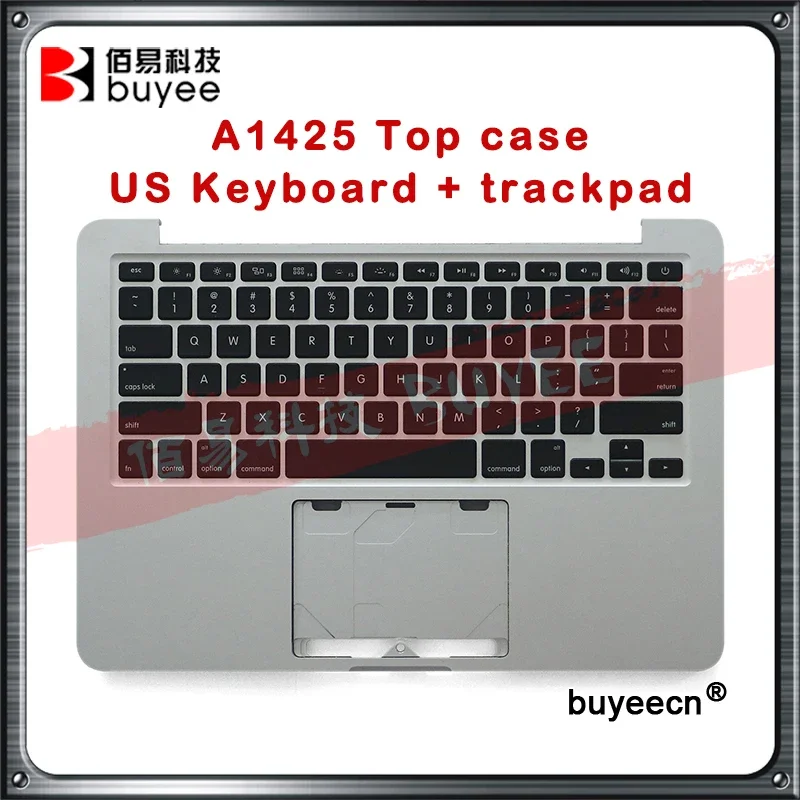 Original 99New For Macbook Retina Pro 13'' A1425 Top Case Topcase US Keyboard+Backlight+Trackpad 2012 2013 MD212 MD213