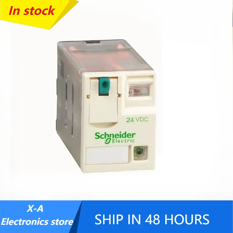 New 1pcs/lot RXM3AB2BD DC24V 11pins 10A 3 open and 3 closed intermediate relay 24V