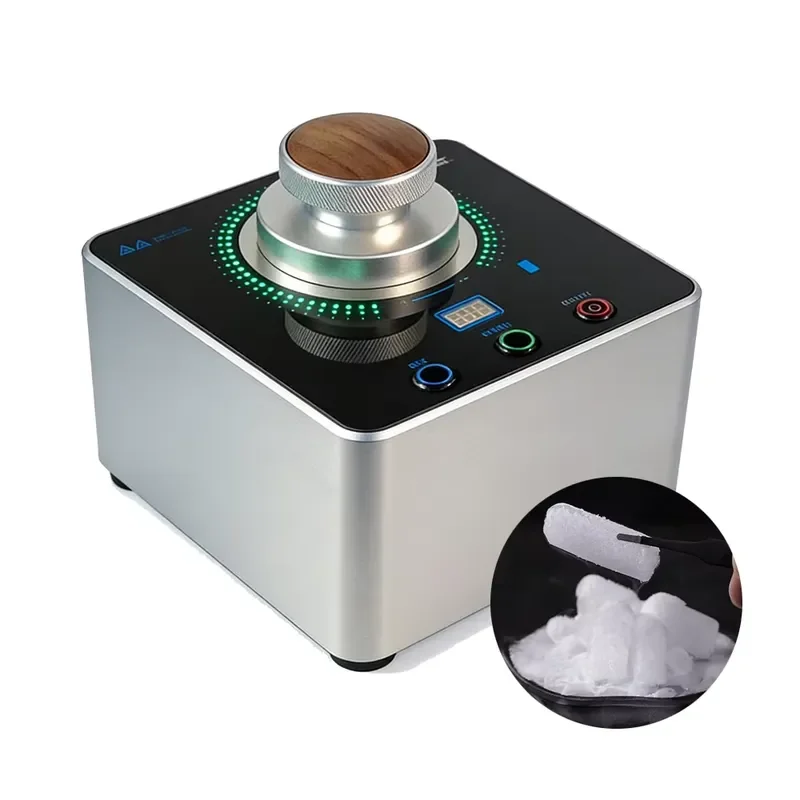 Small Dry Ice Machine for Disco Cocktail Atmosphere Smoke Effect Edible CO2 Dry Ice Maker