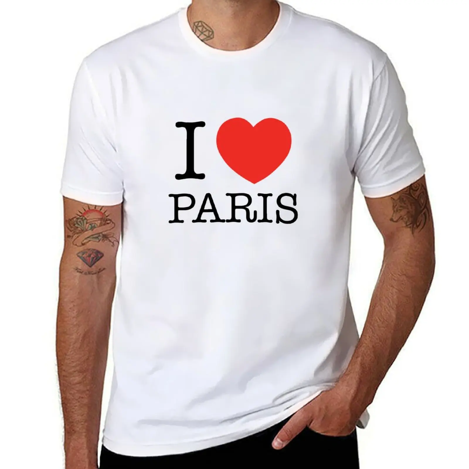 

I Love Paris T-Shirt kawaii clothes designer shirts tshirts personalised men graphic t shirts