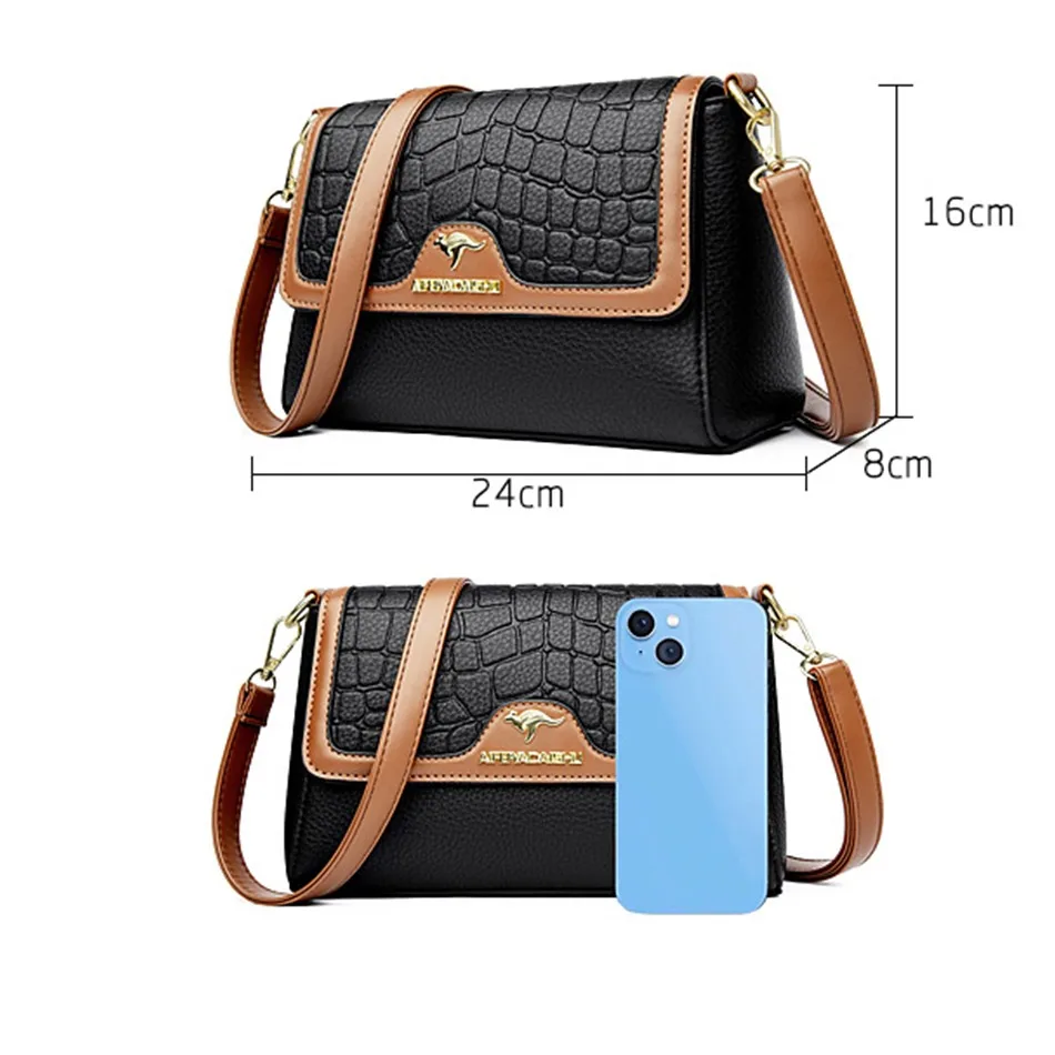 Classic Simplicity HIgh Quality Handbag Purse Women Casual Crossbody Bags for Women Shoulder Messenger Bags Ladies Tote 2024