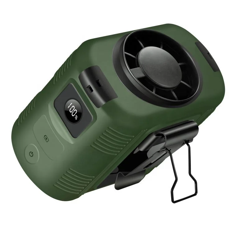2026-portable-waist-fan-with-15000mah-power-bank-for-outdoor-sports-brushless-motor-low-noise-with-led-light-private-mold