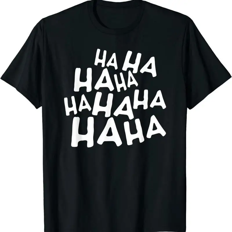 

Новая ограниченная забавная футболка Laugh Hahaha