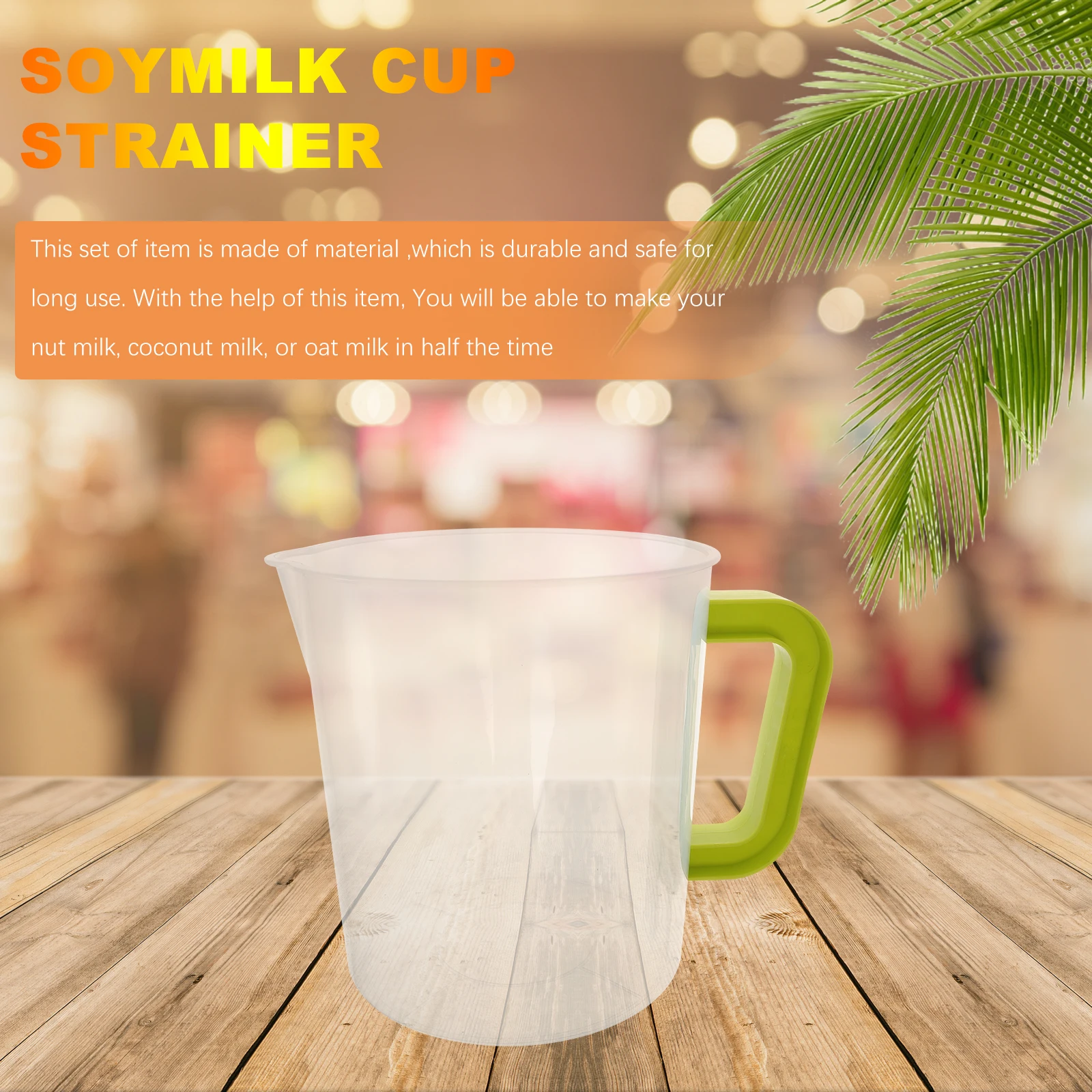 

4PCS Soy Milk Maker Filter Set Easy Clean Coconut Oat Nut Milk Bag Alternative Strainer Pitcher 1Quart