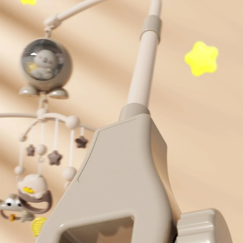 طفل الموسيقية السرير المحمول التحكم عن بعد أغاني ميدي الدورية لعبة ضوء لتنمية الحسية الرضع 0 3 سنوات 15UB