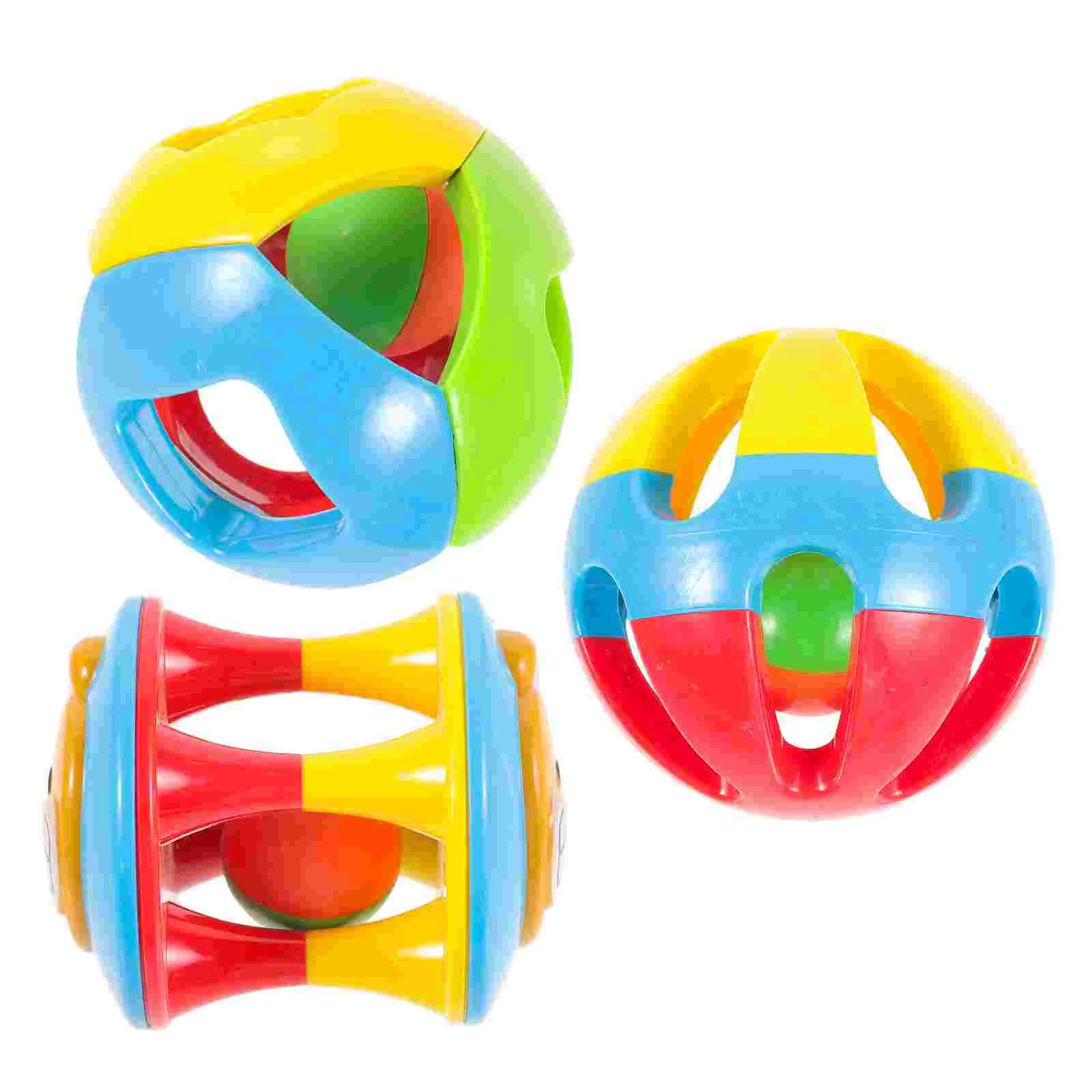 3pcs Parrot Bird Teether Ball Chewing Toy Parrot Cage Accessories for Cockatiel Parakeet Parrotlet Parrot Ball