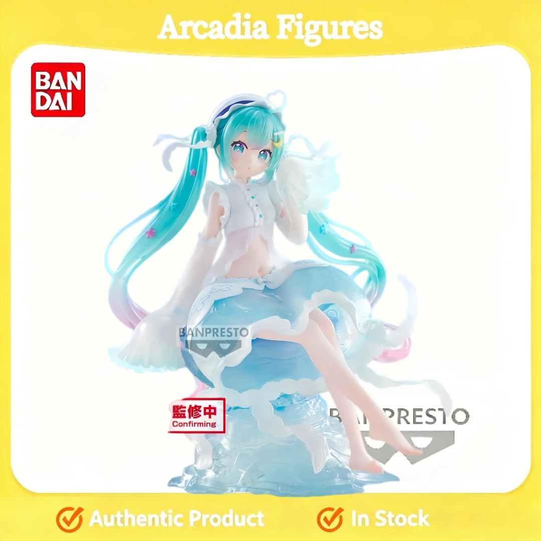 [pre-vente]-figurines-de-collection-originales-banpresto-evolve-clearluxe-hatsune-miku-jellyfish-modele-d'action-personnage-d'anime-jouet-poupee