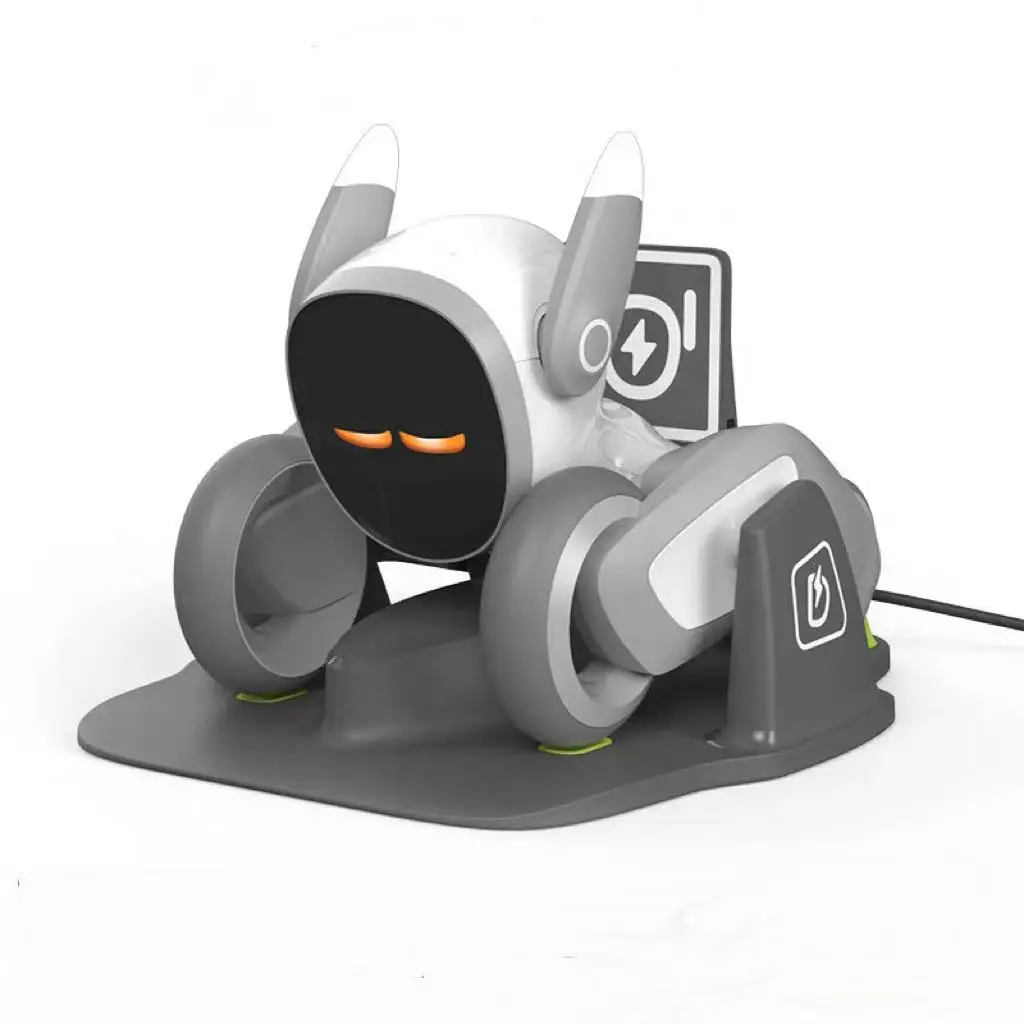 Loona robot perro de estimação reconocimiento visual de voz brinquedo robot programable carregamento automático presente
