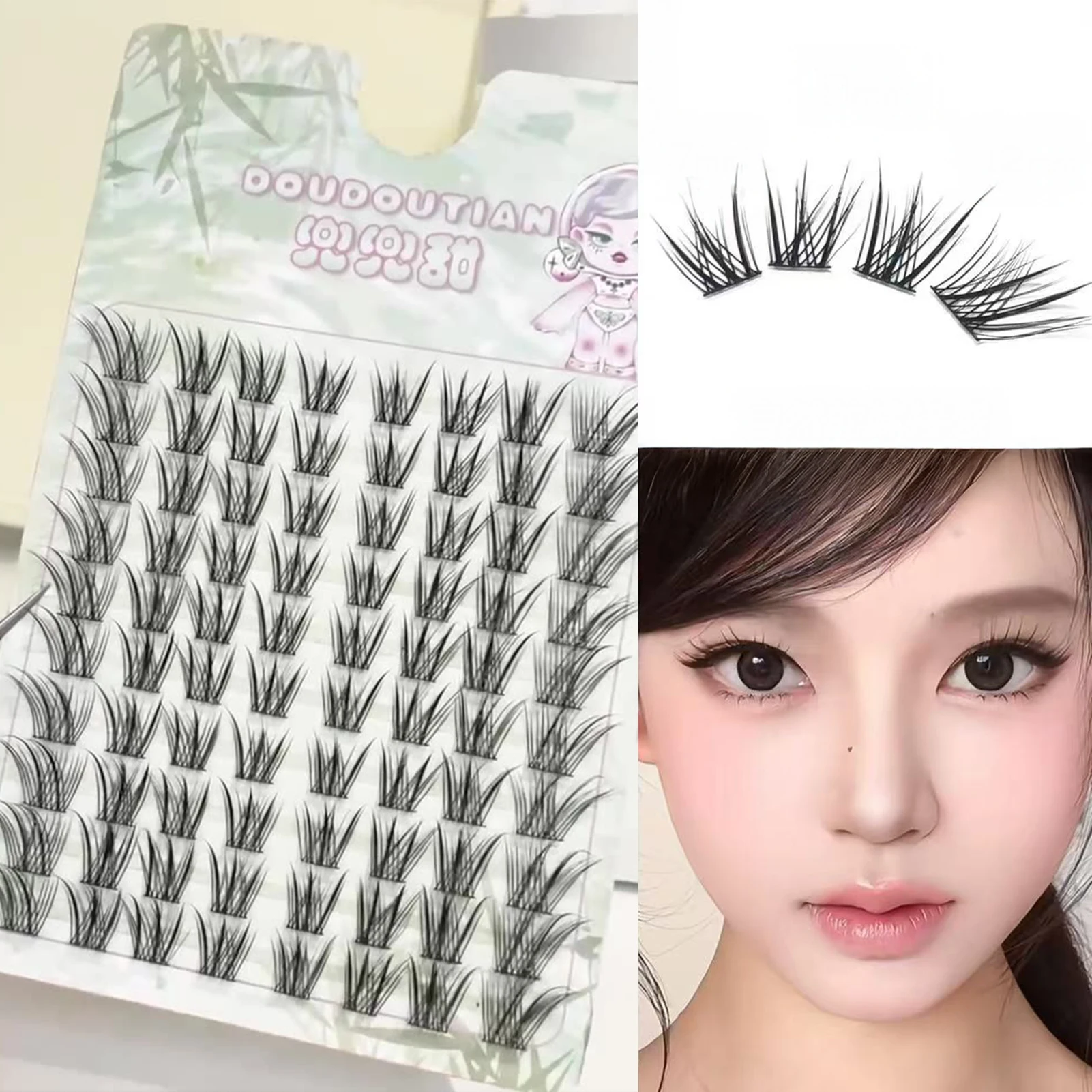 New Chinese Style Foxes Fluffy - огляд і ціна Eyelash Extension In Chinese