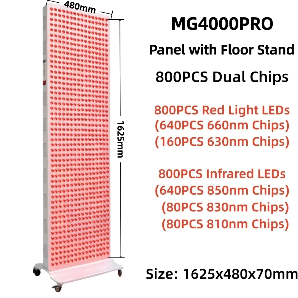 630nm 660nm 810nm 830nm 850nm デュアルチップLEDレッドライト