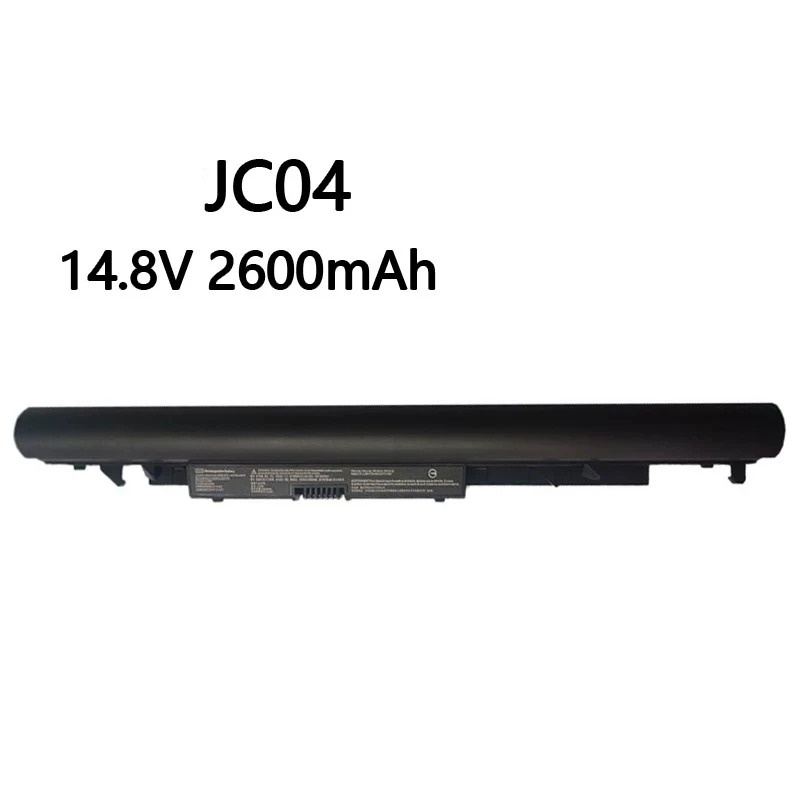 JC03 10.95V / JC04 14.8V 2600mAh Replacement Laptop Battery for HP 240 G6 250 G6 TPN-W129 W130 Q186 Q187 C129 C130 Notebook Pack