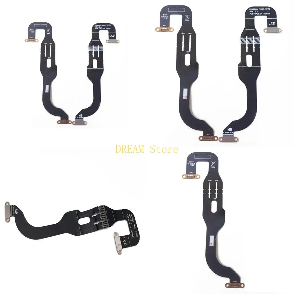 X490 Video Screen Cable for LCD LVDS 1708 Laptop For ZenBook 3V UX490UA UX490U UX490UAR FPC2 T64275W3 2017 Best Sale