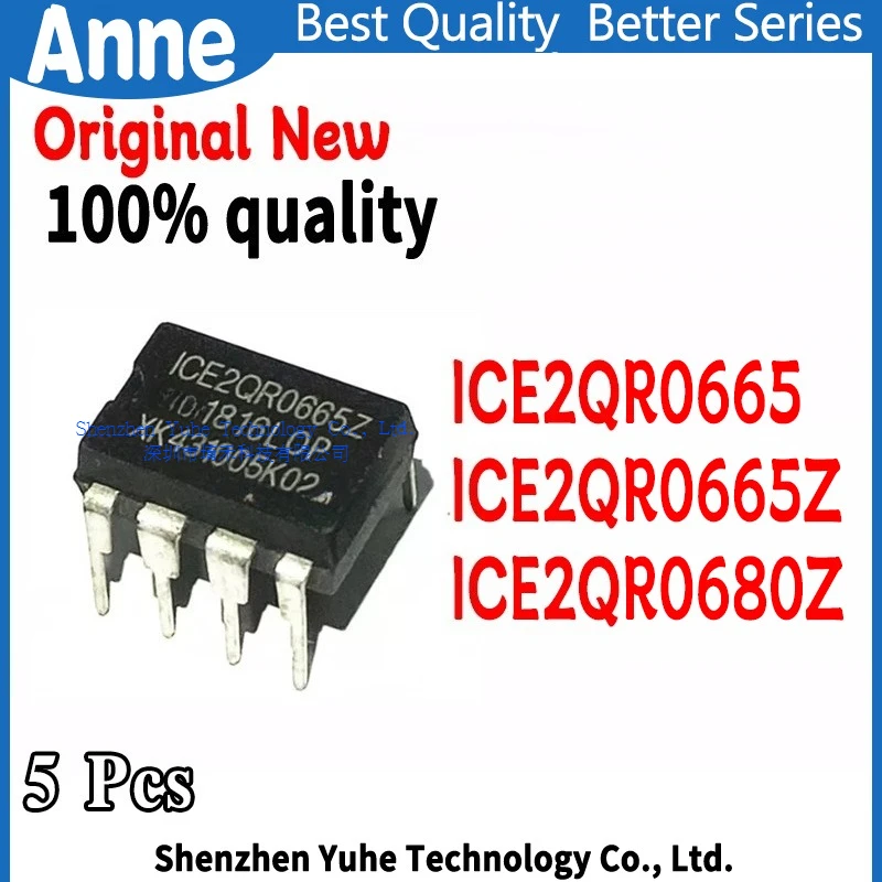 (5piece) 100% New ICE2QR0665 2QR0665 DIP-8 ICE2QR0665Z ICE2QR0680Z 2QR0665Z 2QR0680Z DIP-7
