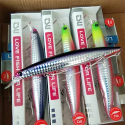 TSURINOYA 130S Sinking Minnow Fishing Lure SCOUT 130mm 24g Long Casting Seabass Flounder Artificial Large Sea Fishing Hard Baits