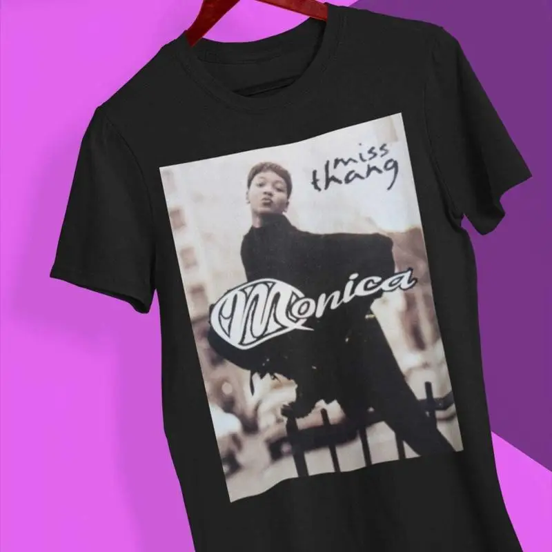 Monica Shirt Miss Thang First Album Brandy Boy Is Mine 90S Vintage Cov