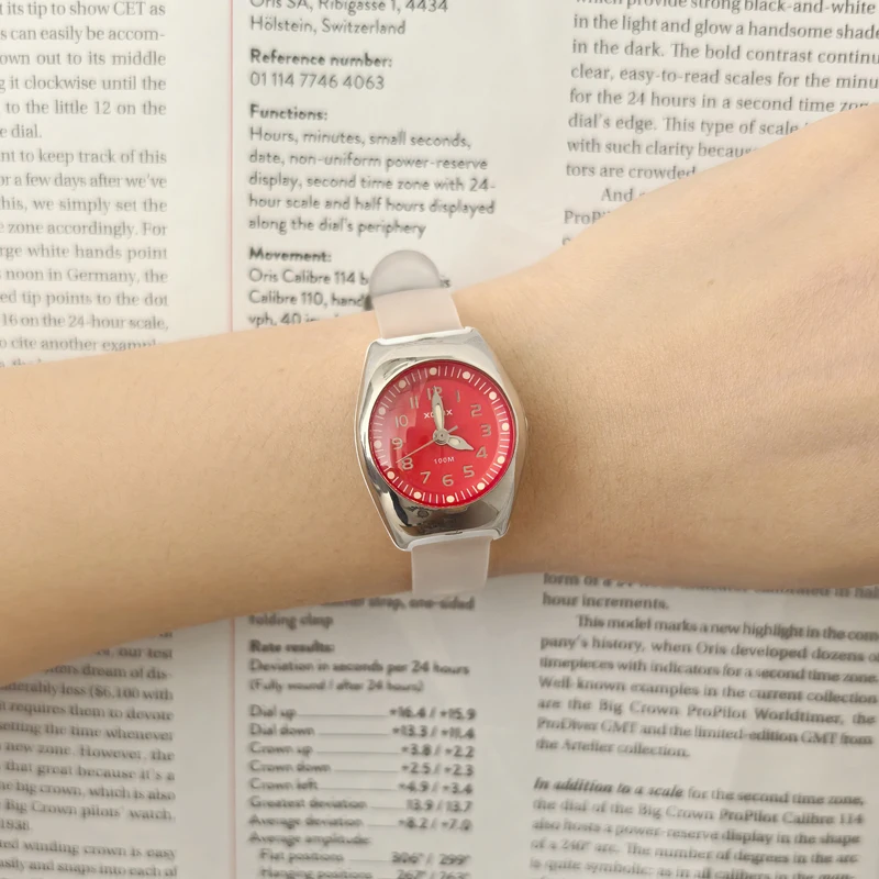 XONIX Precise Cute Exquisite Quartz Pointer Girls Electronic Watch Swimming Waterproof 100M Sports Examination Watch WR