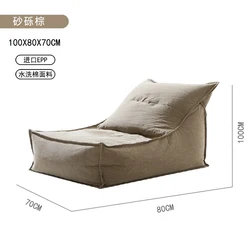 Bedecken Sie einfach keine Füllung Baumwolle Riesen Sitzsack Stuhl hussen für Indoor Lazy Puff Sofa benutzer definierte Spiel Lounge Schlafs ofa cnlf