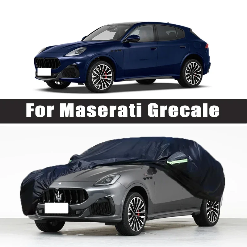 

For Maserati Grecale Outdoor Protection Full Car Covers Snow Cover Sunshade Waterproof Dustproof Exterior Protection