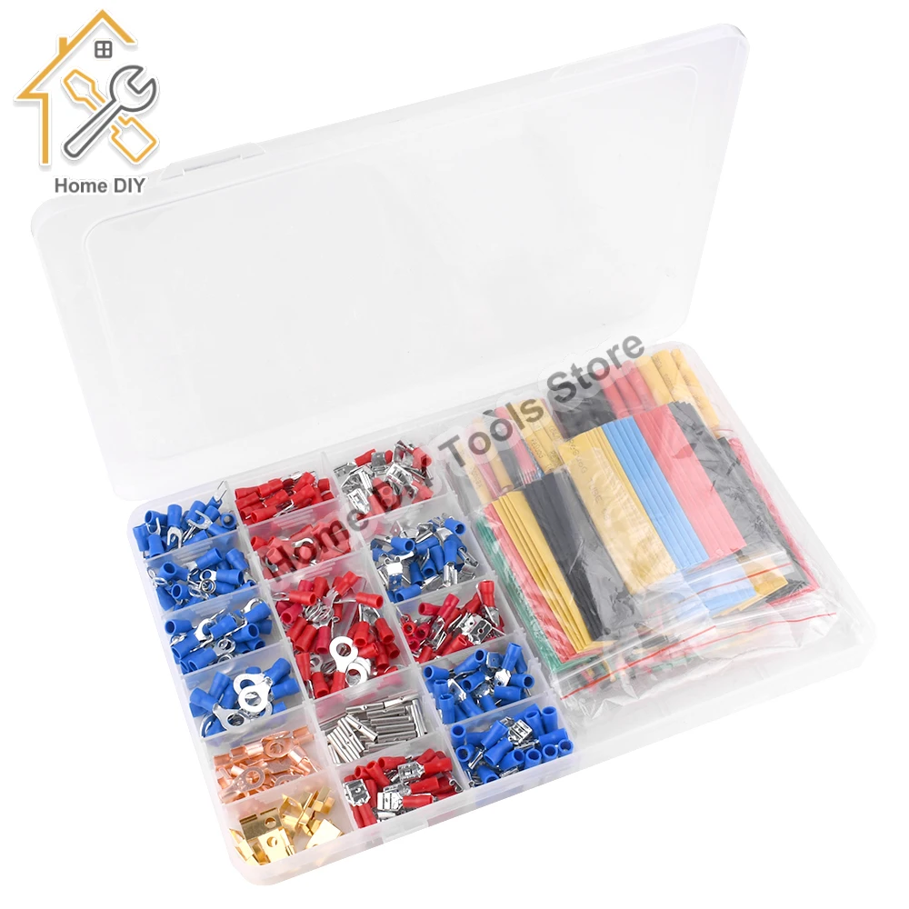 678PCS Heat Shrink Tube Sleeving Set Assorted Polyolefin Heat Shrink Tubing Tube Wire Cable Insulation Sleeves Wrap Wire Set