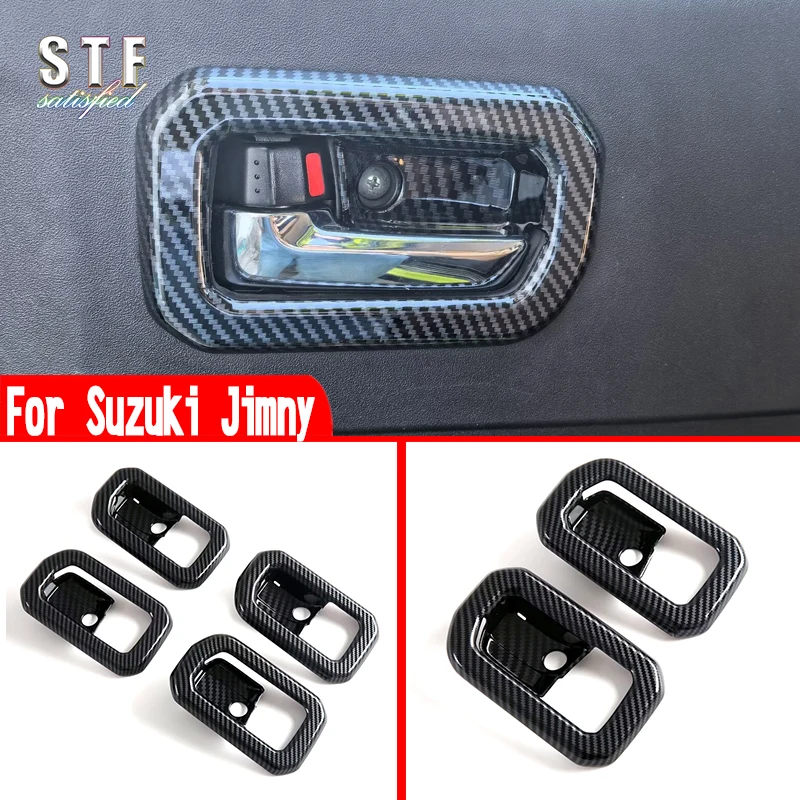 

For Suzuki Jimny JB64 JB74 2019-2024 Accessories Door Bowl Cover Trim Protector Decoration W4