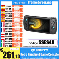 Ayn Odin 2 Pro/Odin 2 Base Portable Game Console  - IPS Screen 8GB RAM + 128GB Storage Android 13 / 512GB Handheld Console Blue