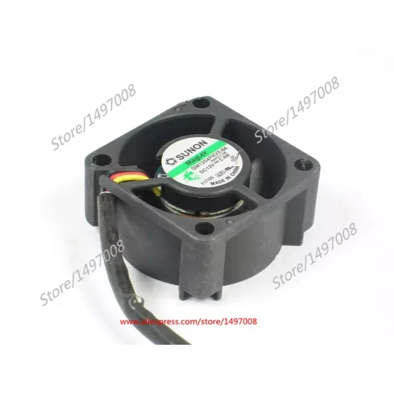 SUNON GM1204PKVX-8A B2875.F.GN Server Cooling Fan DC 12V 2.4W 40x40x20mm 3-wire