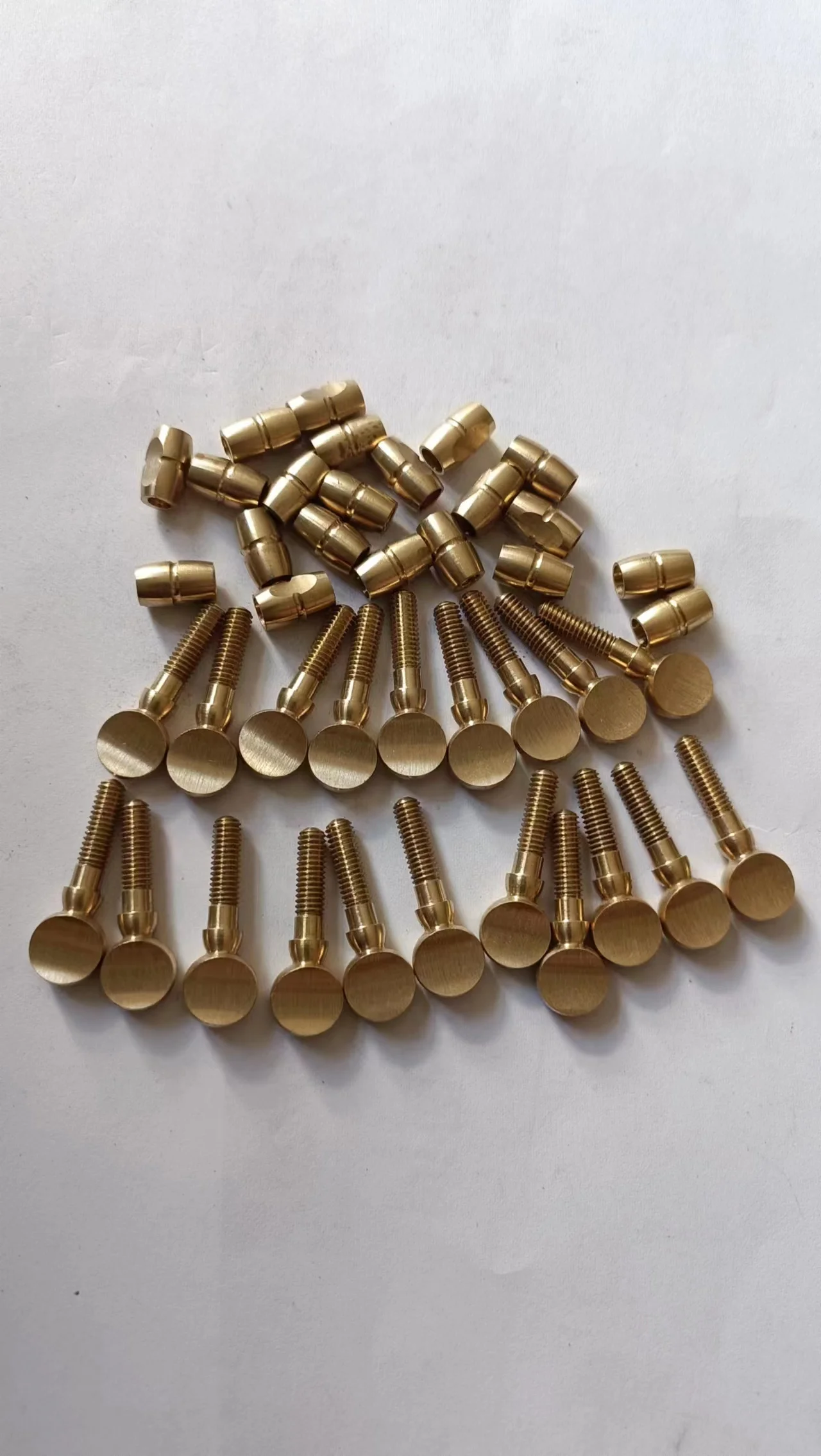 clarinet clamp screw  Semi-finished products of brass before nickel plating