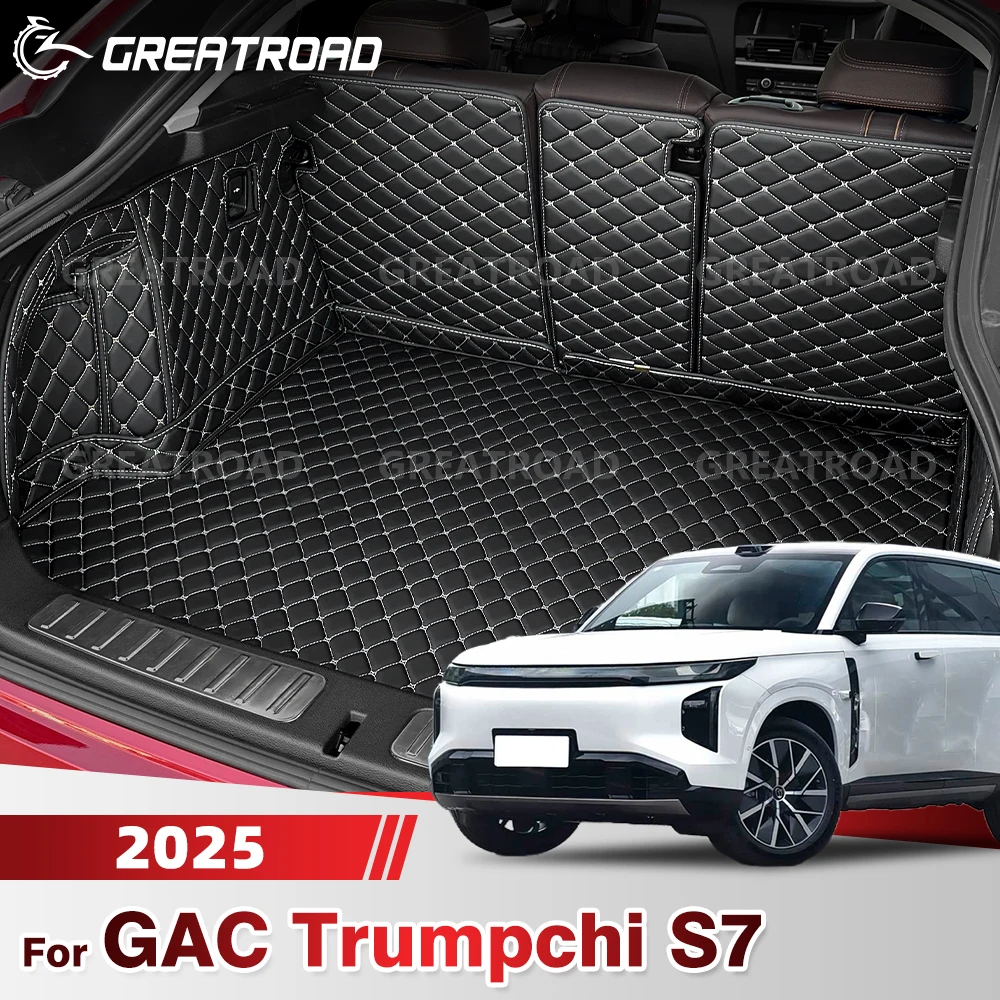 

GREATROAD For GAC Trumpchi S7 2025 Auto Full Coverage Trunk Mat Car Protective Pad Cargo Liner Interior Accessories