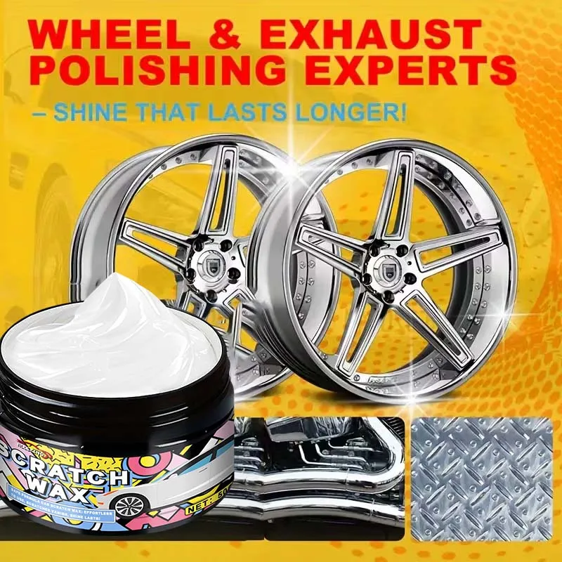 

Воск для удаления царапин с автоэмали 50 г, восстанавливает легкие поверхностные царапины, придает блеск и обеспечивает долговременный уход за краской автомобиля