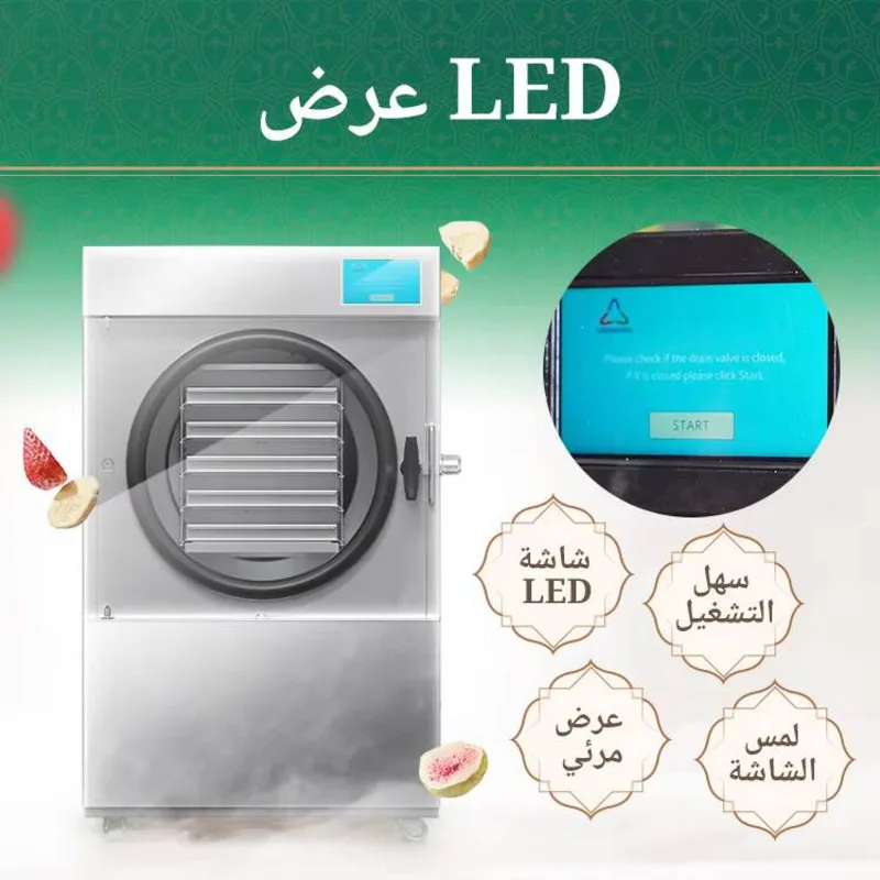 

New Machine For Food Home Use 7Kg/24Hour Freeze Dryer Price