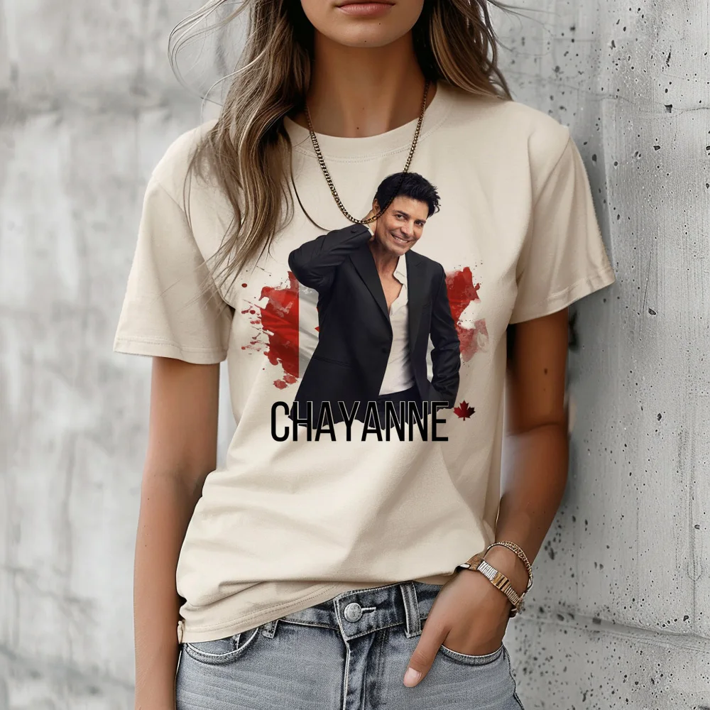 Chayanne t-shirts women summer Tee girl funny graphic clothing