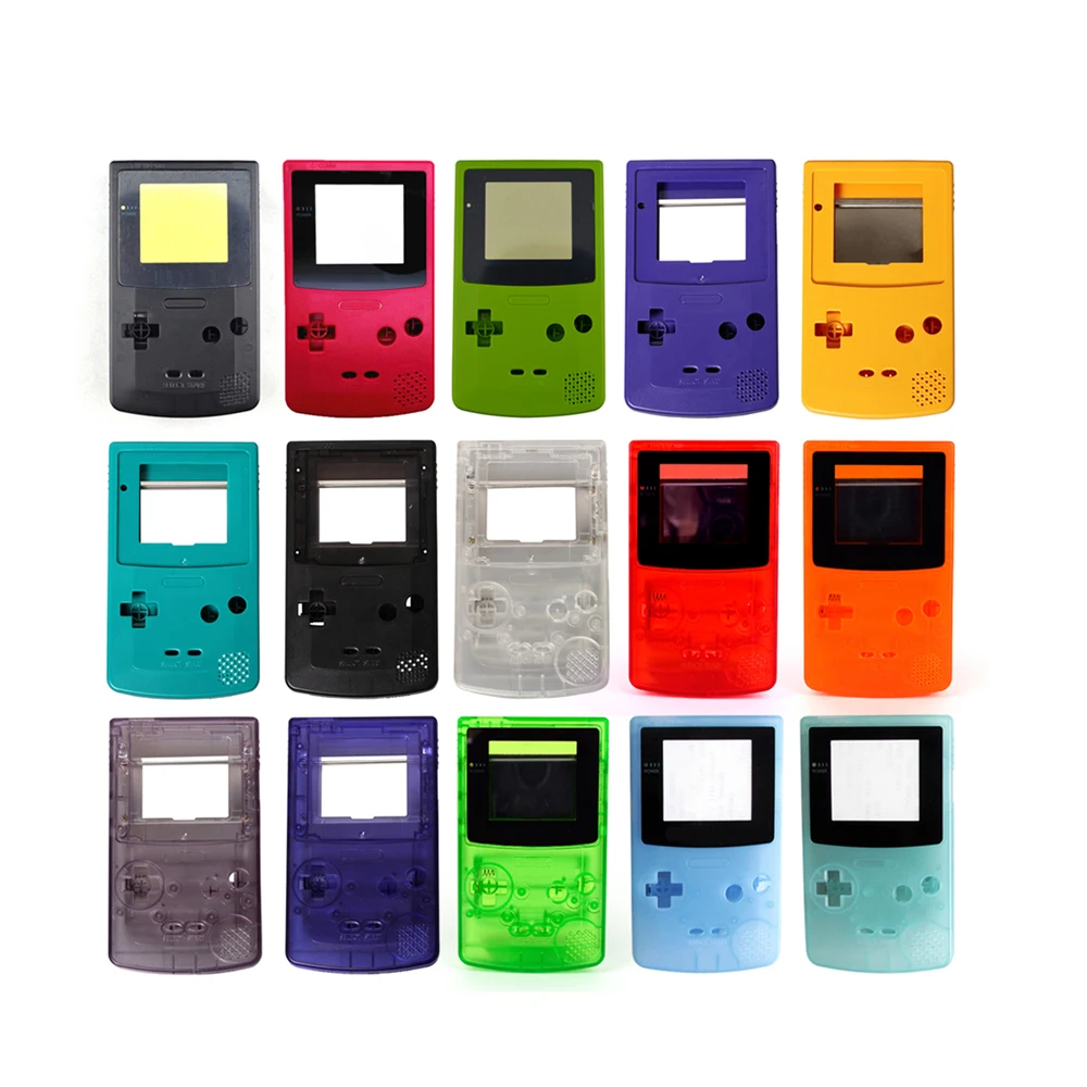 

10 set Game Replacement Case Plastic Shell Cover for GBC for Gameboy Classic Console Case housing