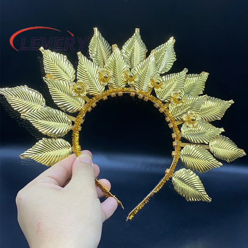 Levery Lolita Halo Crown Baroque Tiara Crown Lolita Crown Headband Halo Crown Headpiece Lolita Cosplay