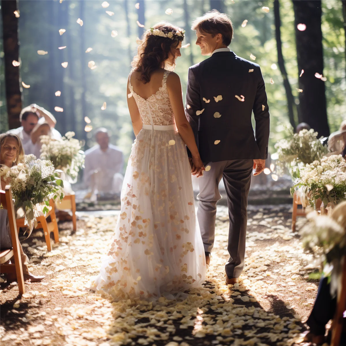 

Rose Petal 500 Rose petals scattered white decoration Wedding Party