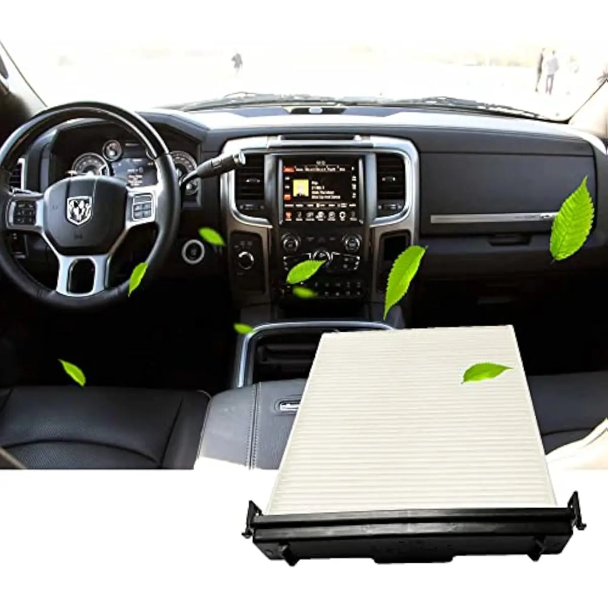 68406048AA & 68052292AA Cabin Air Filter Access Door Kit for 2011-2020 Ram 1500, 2500, 3500, 4500, 5500 & More