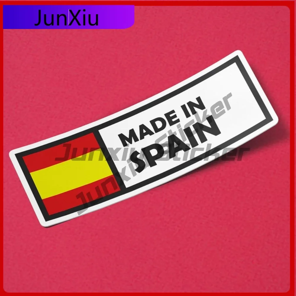 

Spain Sticker Made Trendy Car Durable Decoration Helmet Bootle for Car Waterproof etc.. Water Laptop in Decoration Sticker