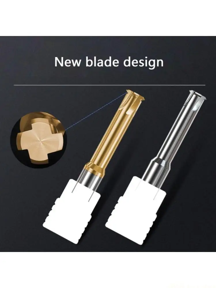 

A2BE Milling Cutter Metal Grooves End Mill Tool Machining Steel Metal Slotting Router Bit Industrial Manufacturing
