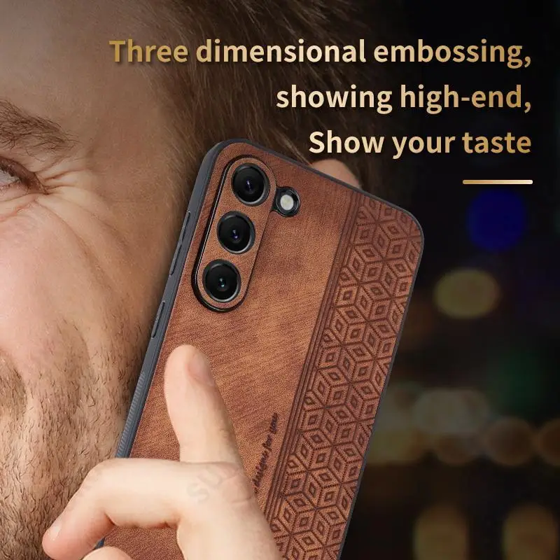 Case For Samsung Galaxy S24 S23 S22 Ultra S23 S21 FE A54 A53 A52 A55 A35 A15 5G Shockproof PU Leather Hybrid Phone Cover Funda