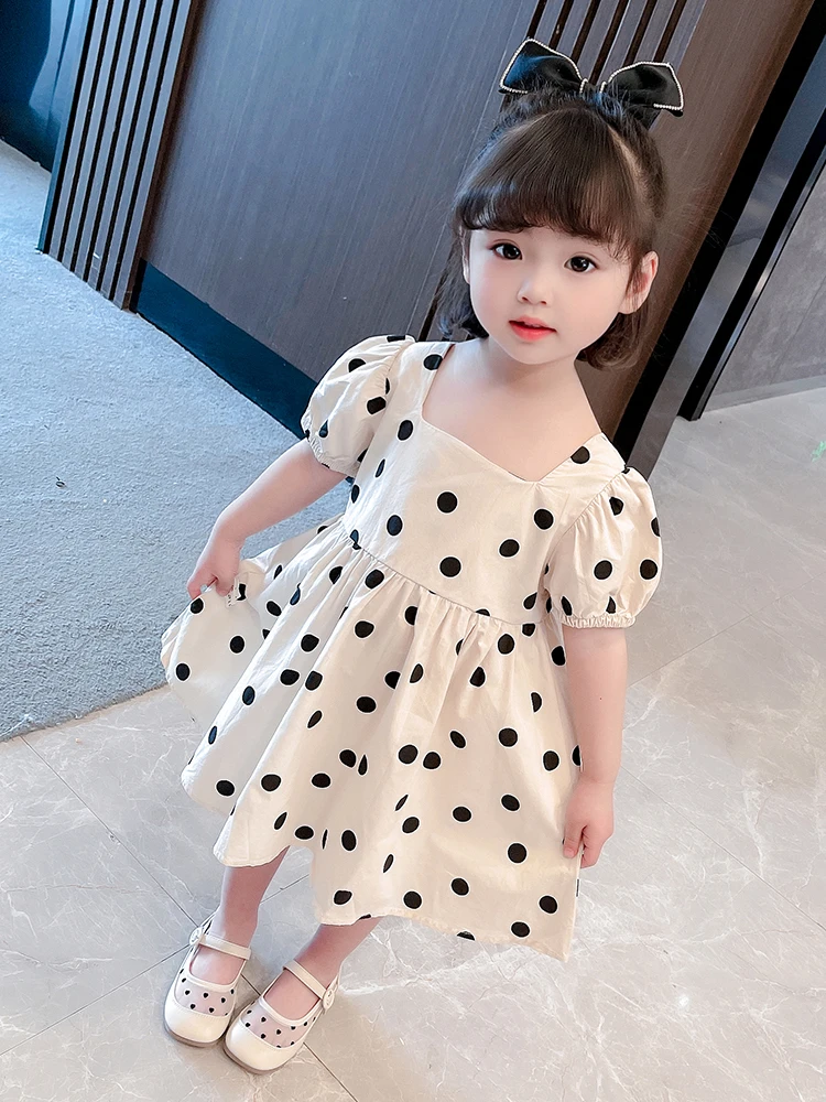 Vestido de Princesa para o Verão, Vestido de Algodão Fino para Meninas, Roupas Fashion para Crianças de 0 a 25 Anos