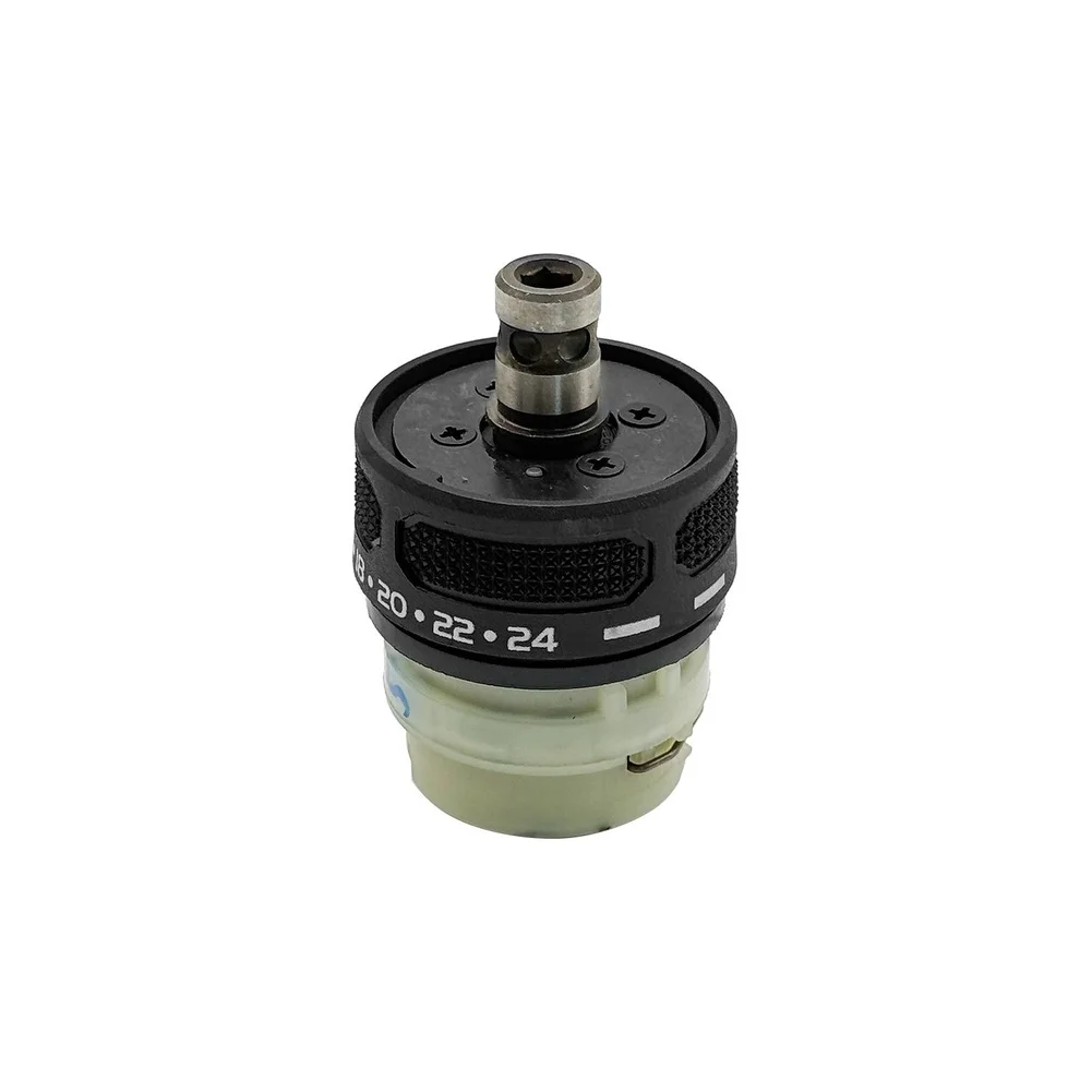 13 Tooth Motor Compatible Chuck Assembly for Cordless Drill For quick Release Design 6.35mm Hex Output Shaft Black