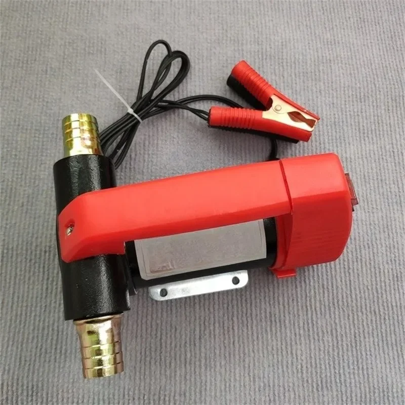 Electric Self-Priming Diesel Transfer Pump 12V 24V DC 220V AC Portable Fuel Suction Pump For Vehicle Industrial Refueling