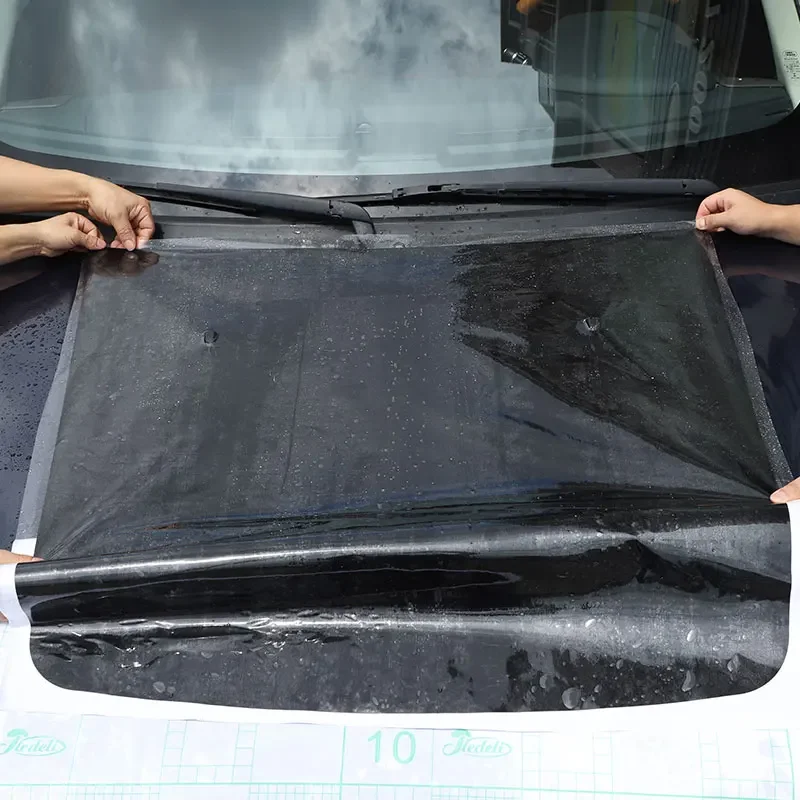 

Для Land Rover Range Rover Sport 2005-2013 ПВХ черный автомобильный капот крышка наклейка пленка отделка наклейка автомобильные аксессуары