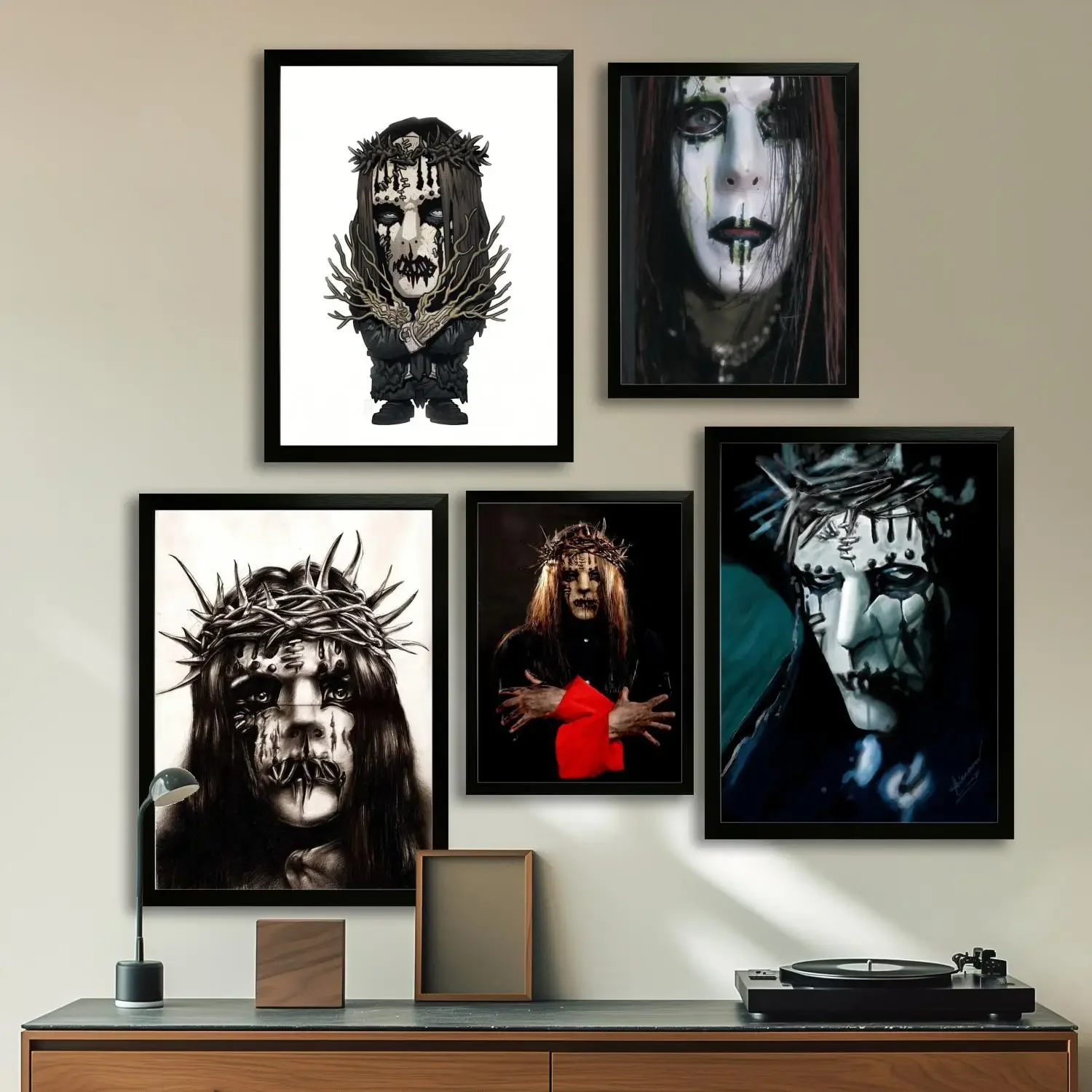 joey jordison Canvas Art Poster, Wall Art, Picture Print, Modern Family, Bedroom Decor, Posters,Decorative painting