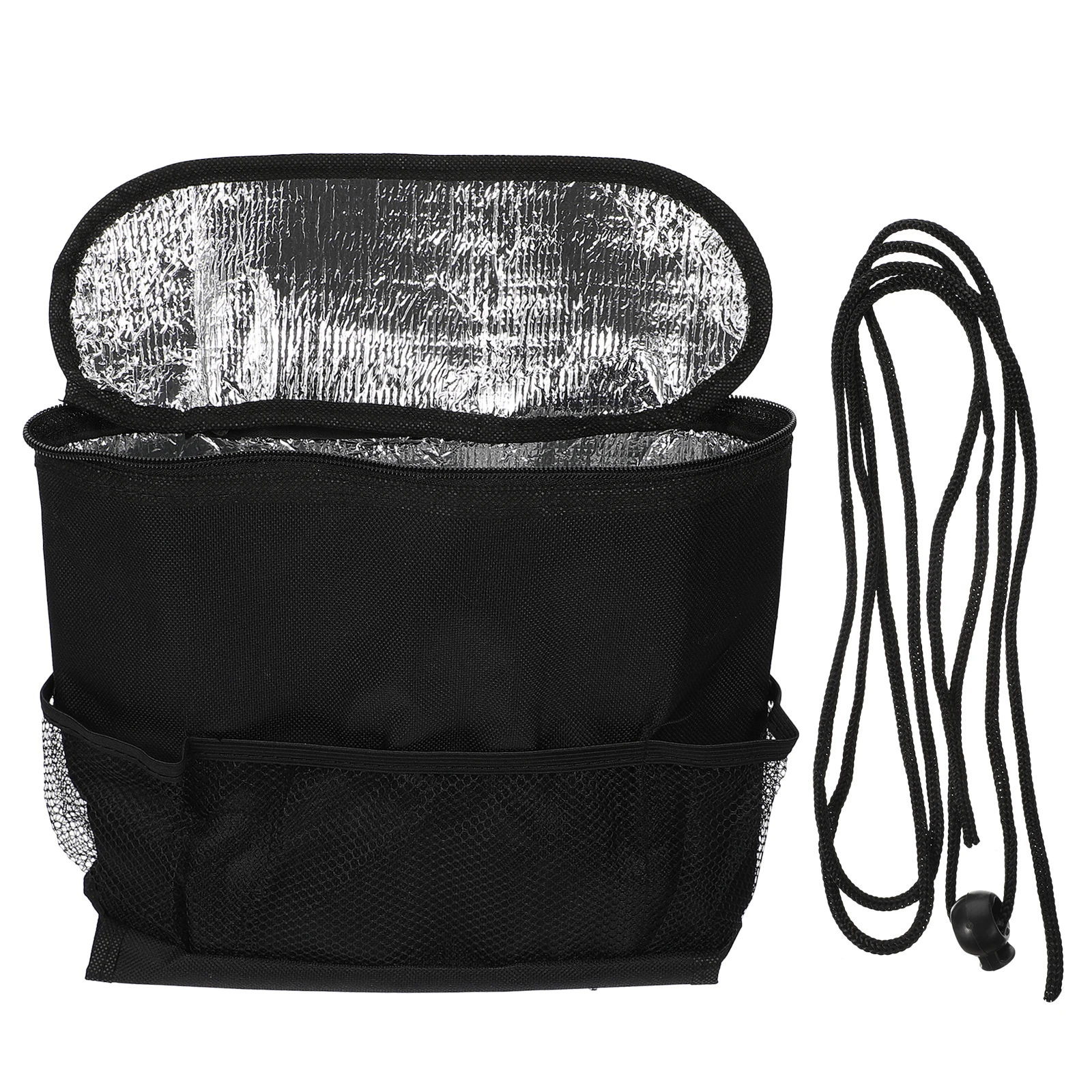 

2 pcs Car Cooler Tote Insulated Lunch Backpack Leakproof Thermal Bag For Outdoors Travel With Detachable Strap