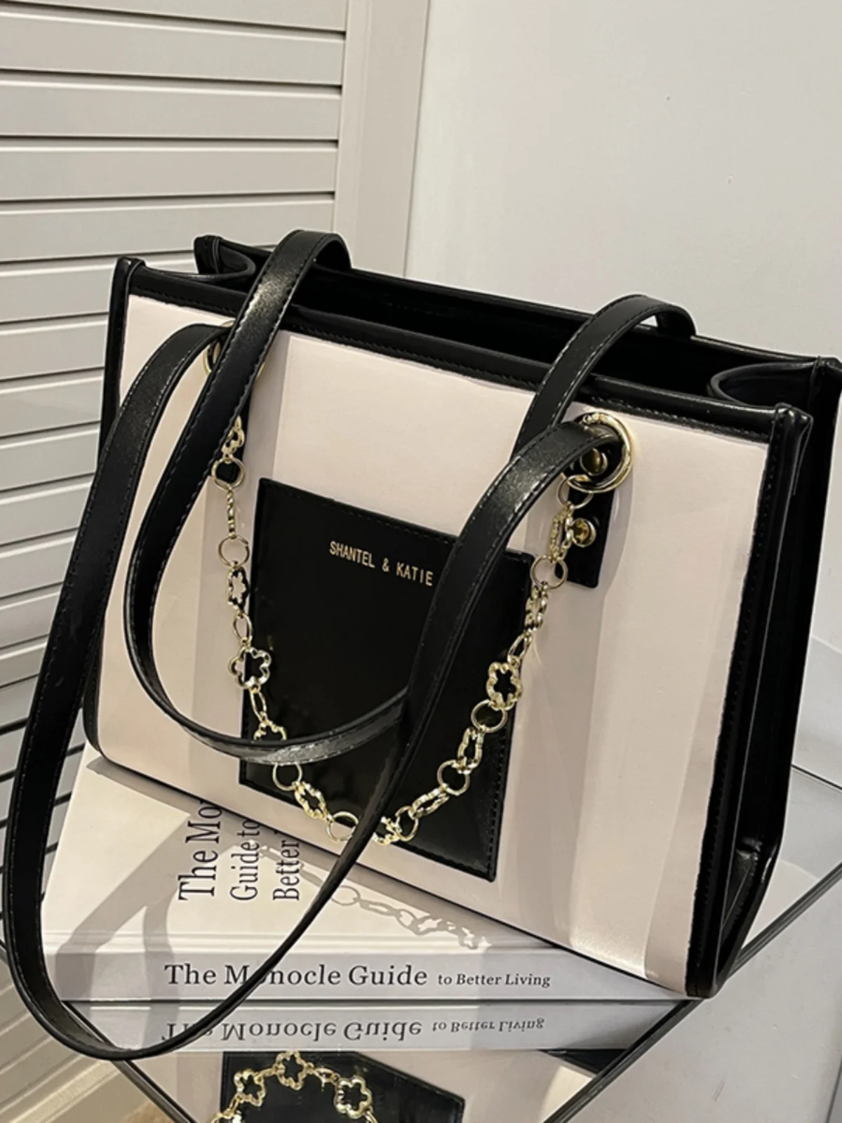 

Ele Large Capaci Women's Tote Bag Versatile oulder Bag for Commuting And Class Sli Soft PU Leather Handbag